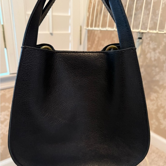 Madewell micro Sydney black leather crossbody convertible bag - Picture 10 of 11